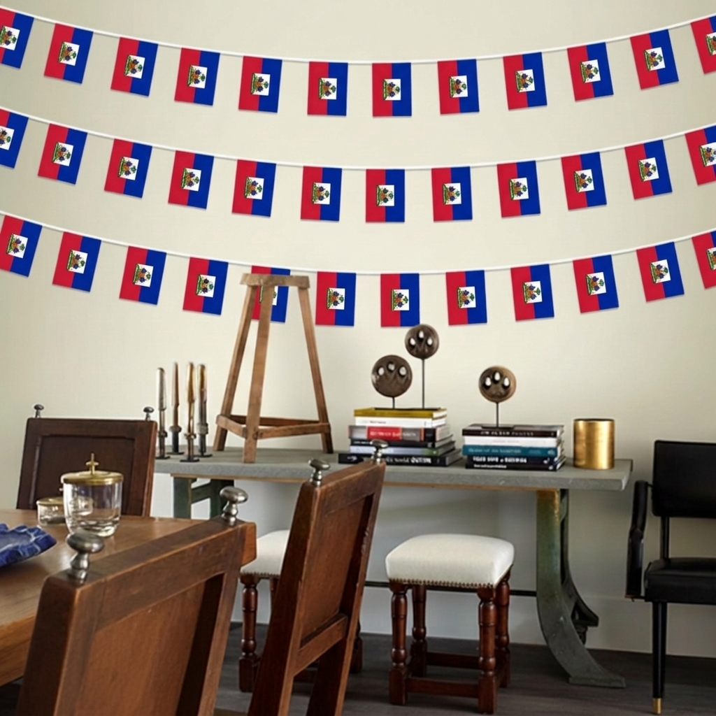 Official FIFA 2026 Haiti Flag Banner