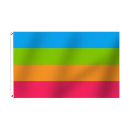 Panromantic Gay Pride Flag-Globe Flags
