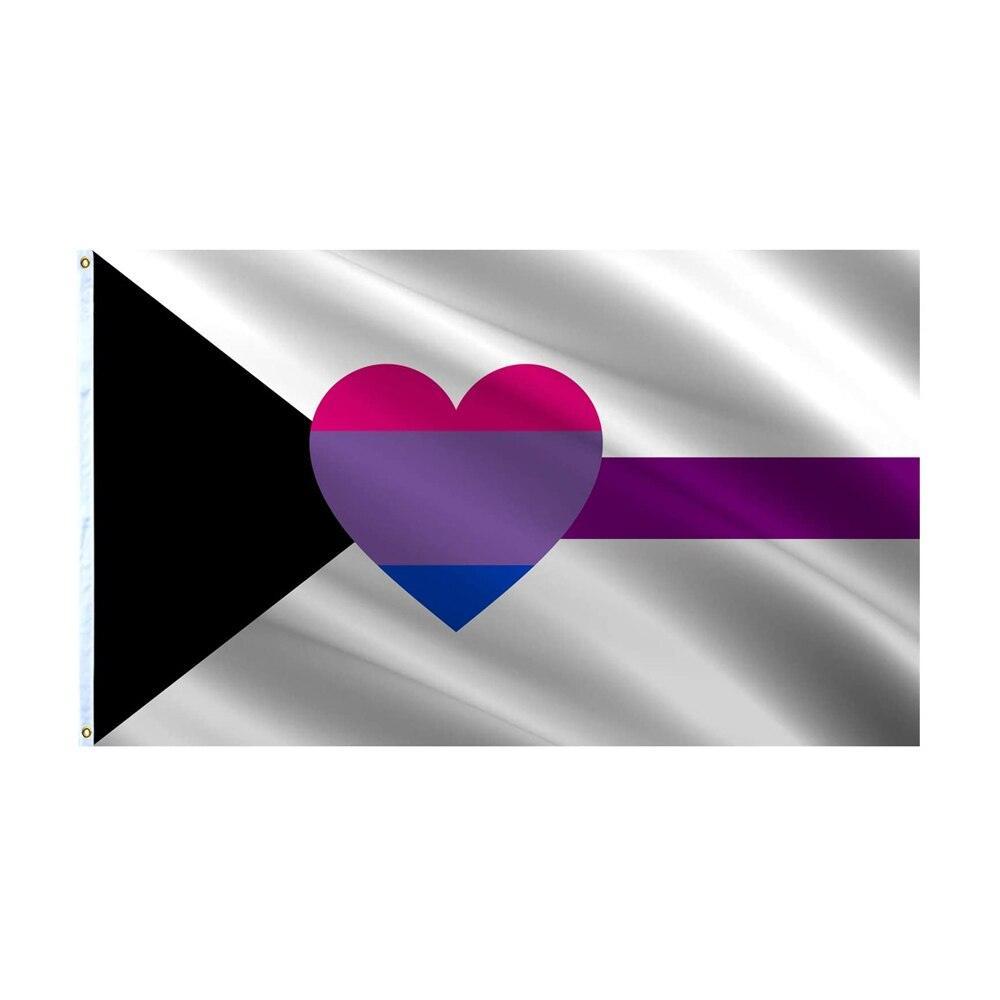 Demisexual Pride Heart Flag-Globe Flags