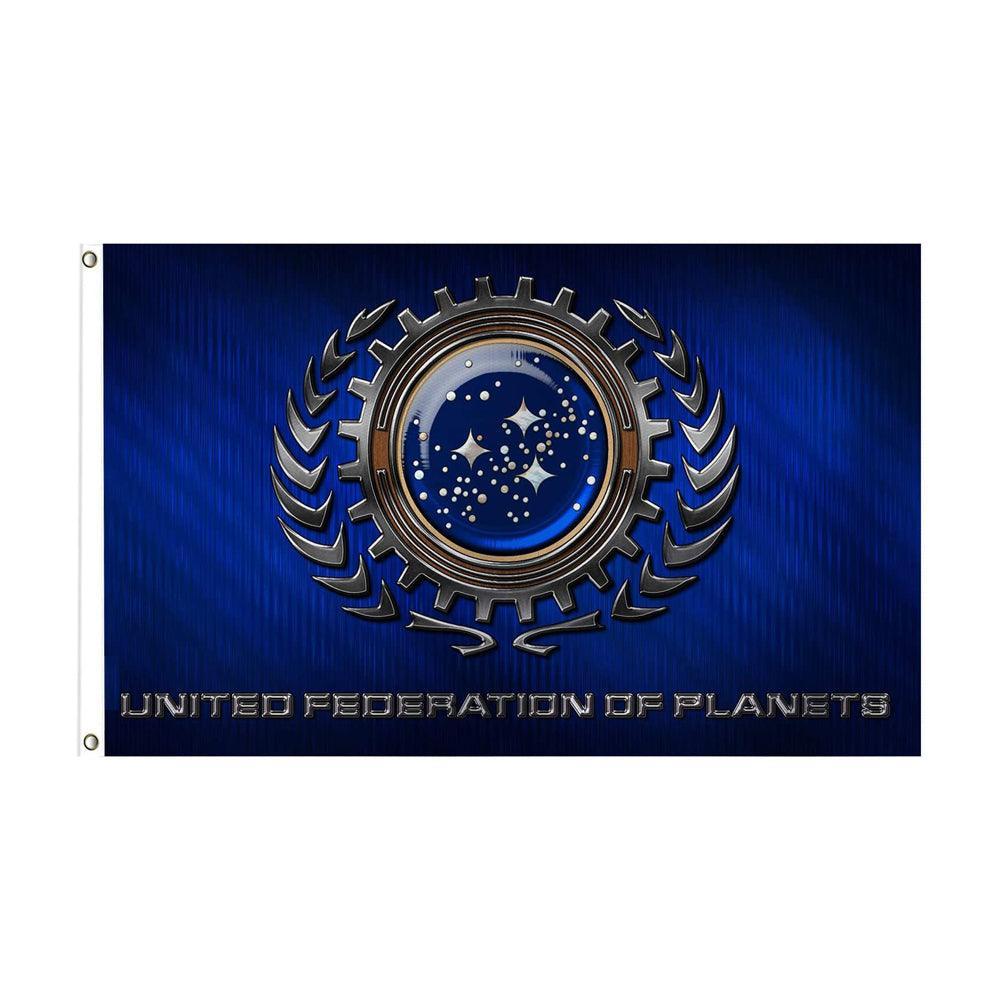 Federation Planets Flag Banner-Globe Flags