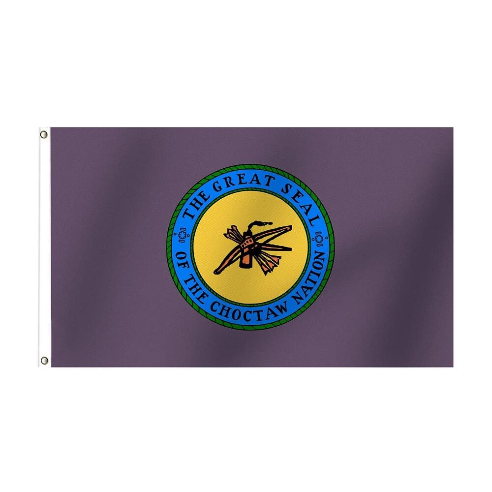 Choctaw Nation Flag for Proud Display-Globe Flags