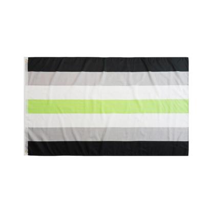 Agender Pride Flag Banner-Globe Flags