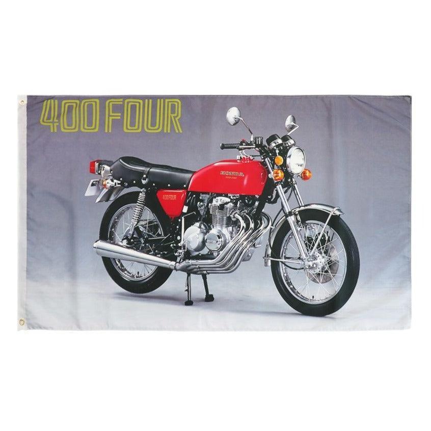Honda 400 Four Flag-Globe Flags
