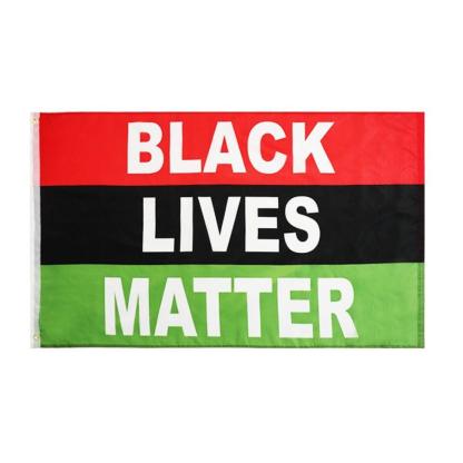 3 Color Black Lives Matter Flag - Globe Flags