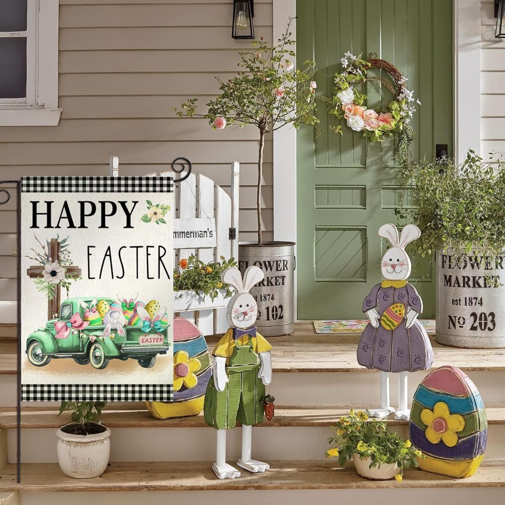 Narcissus Flowers Printed Easter Garden Flag-Globe Flags