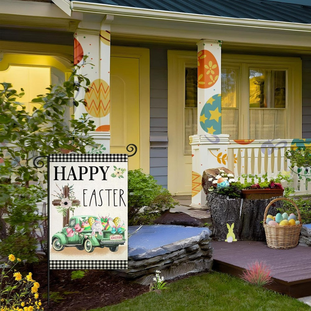 Narcissus Flowers Printed Easter Garden Flag-Globe Flags