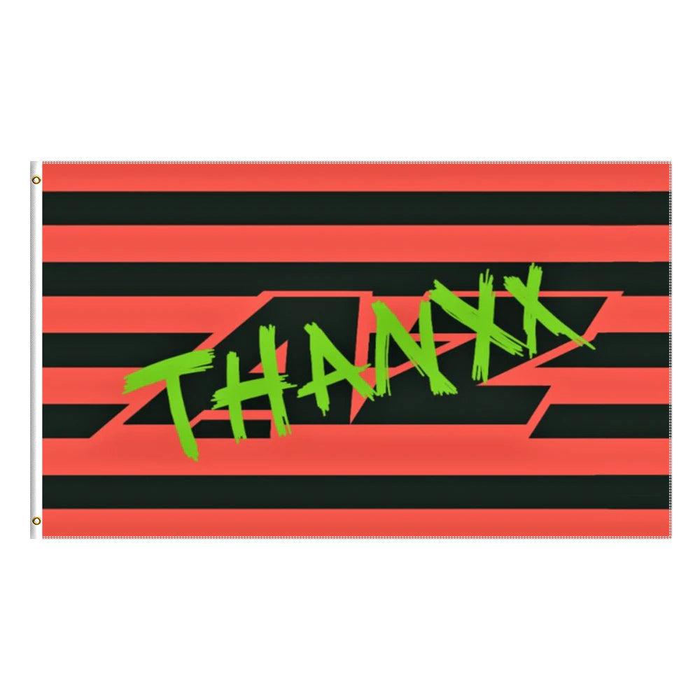 ATEEZ THANXX Flag Banner-Globe Flags