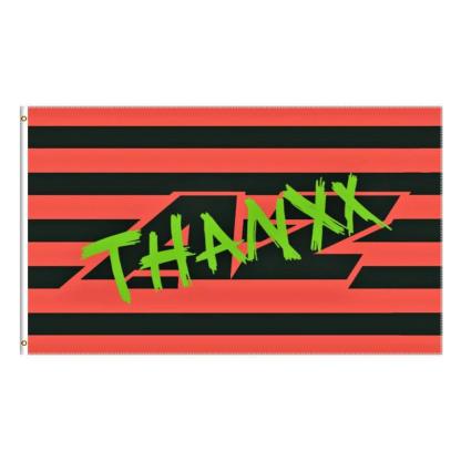 ATEEZ THANXX Flag Banner-Globe Flags