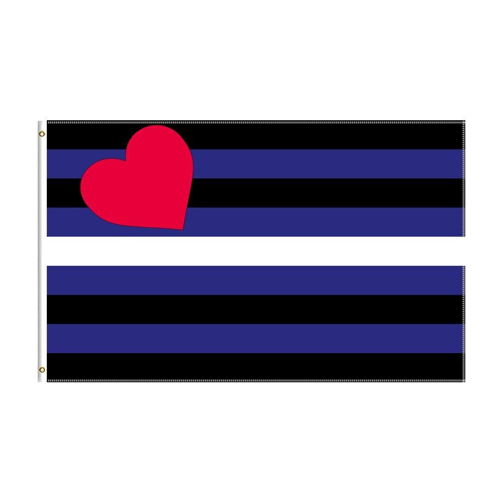 Heart Pride Display Flag-Globe Flags