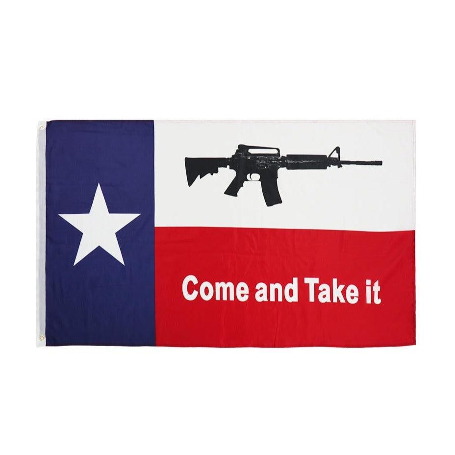Texas Come and Take It Flag Historic Gonzales Banner-Globe Flags