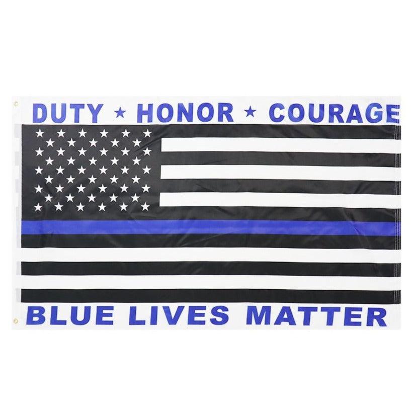 Blue Lives Matter Flag-Globe Flags