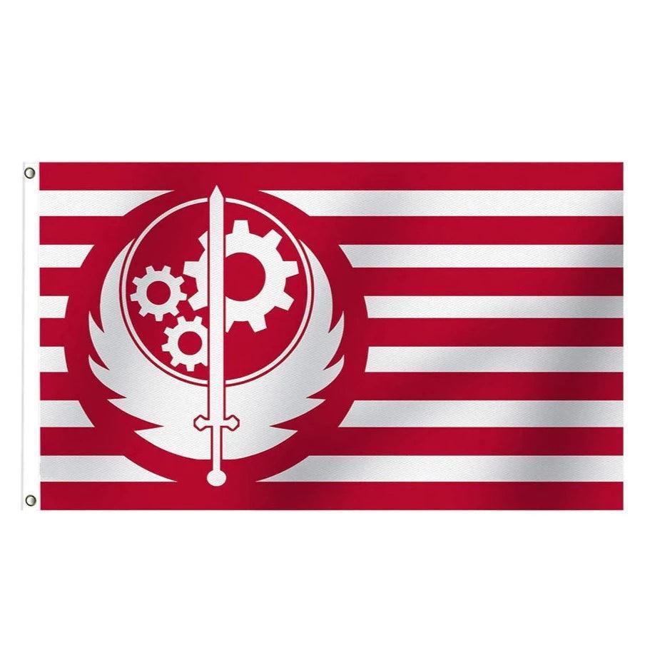 Brotherhood of Steel Flag-Globe Flags