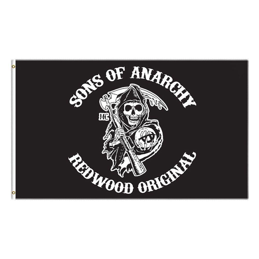Sons of Anarchy Flag-Globe Flags