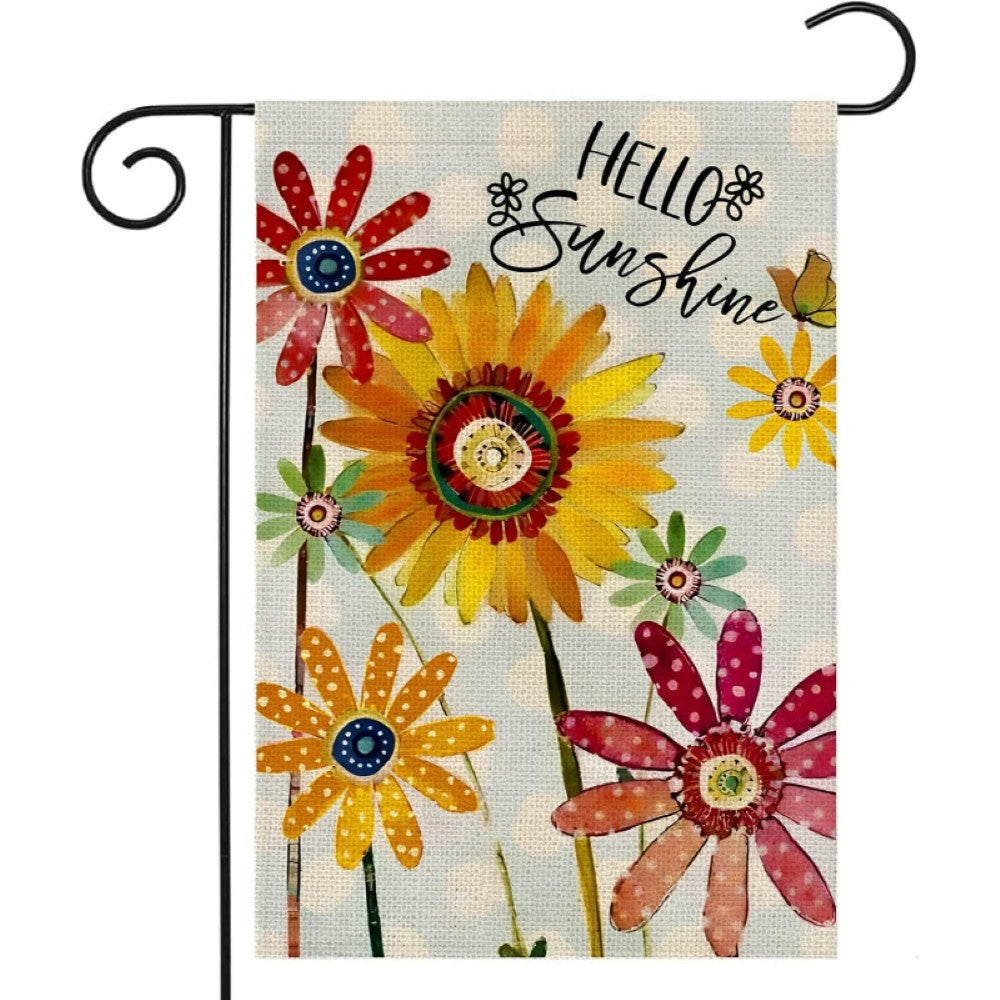 Sunflower Printed Garden Flag-Globe Flags