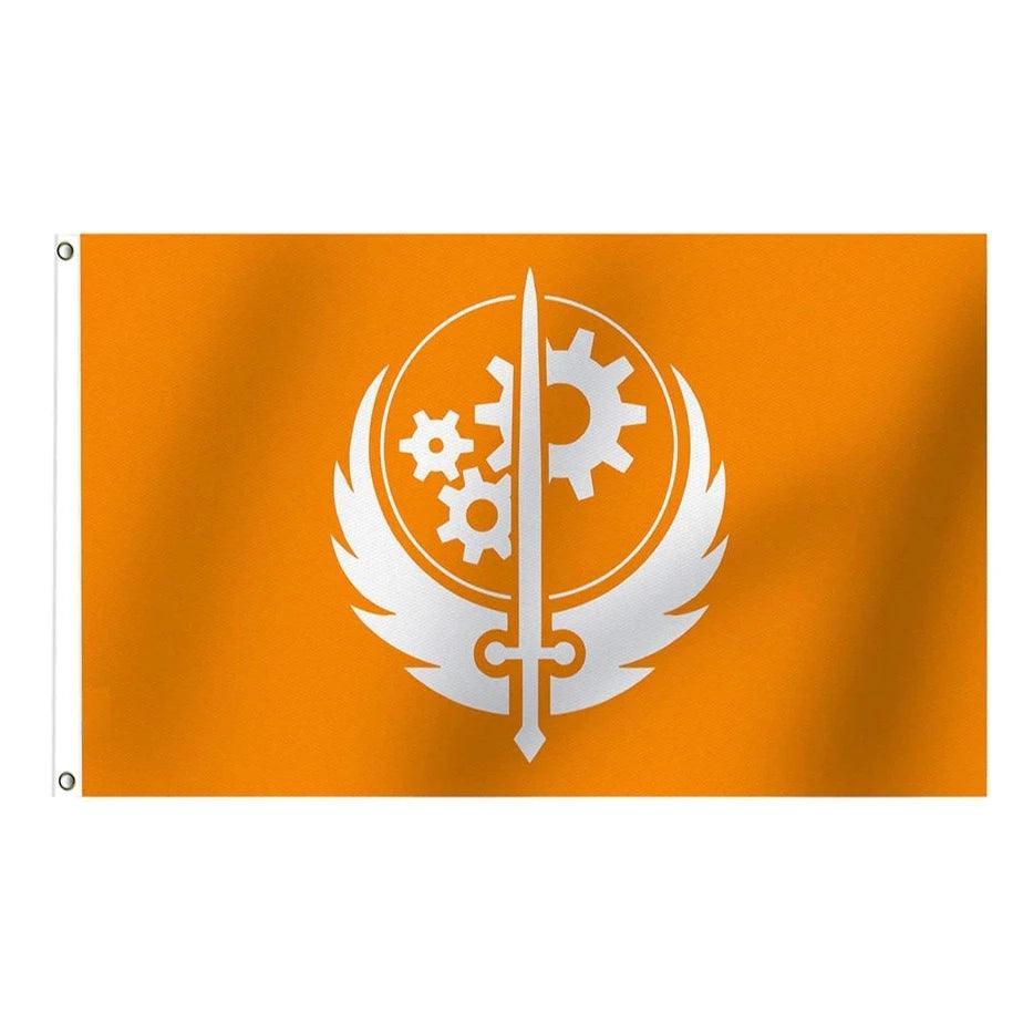 Brotherhood of Steel Flag-Globe Flags