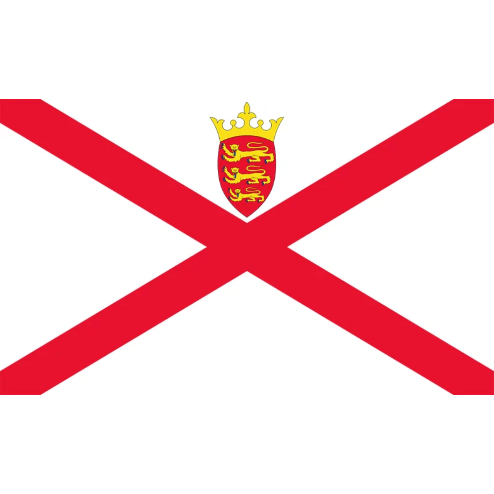 Jersey Flag Polyester-Globe Flags