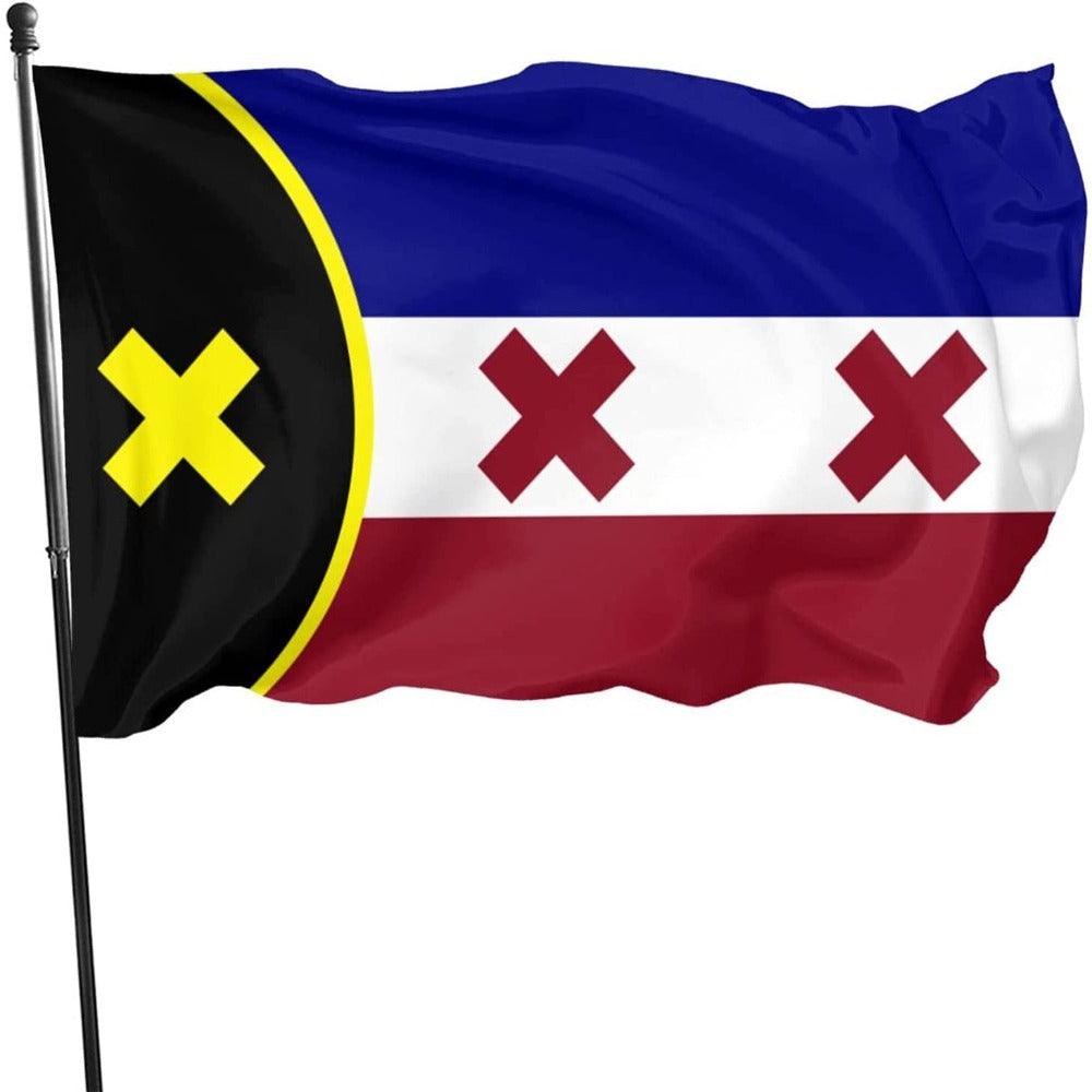 Dream SMP Lmanburg Flag-Globe Flags
