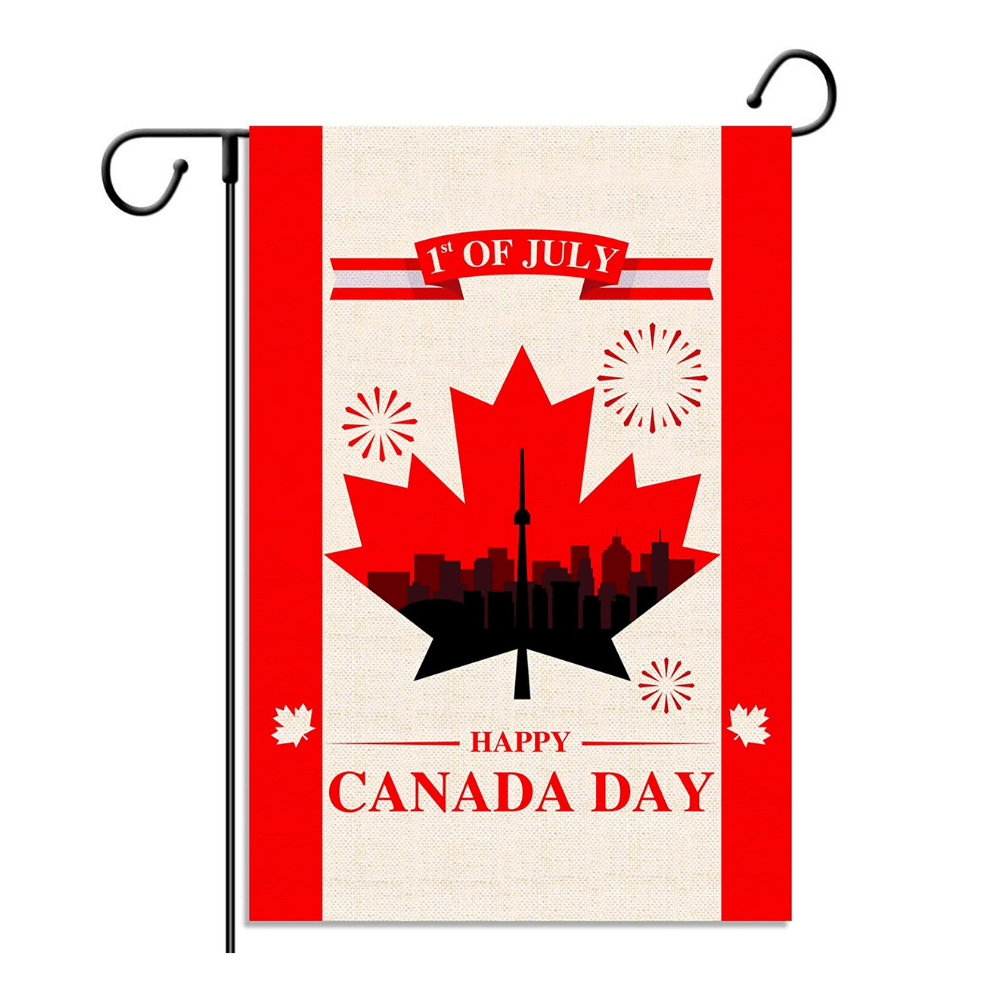 Canadian Independence Garden Outdoor Decoration Flag-Globe Flags
