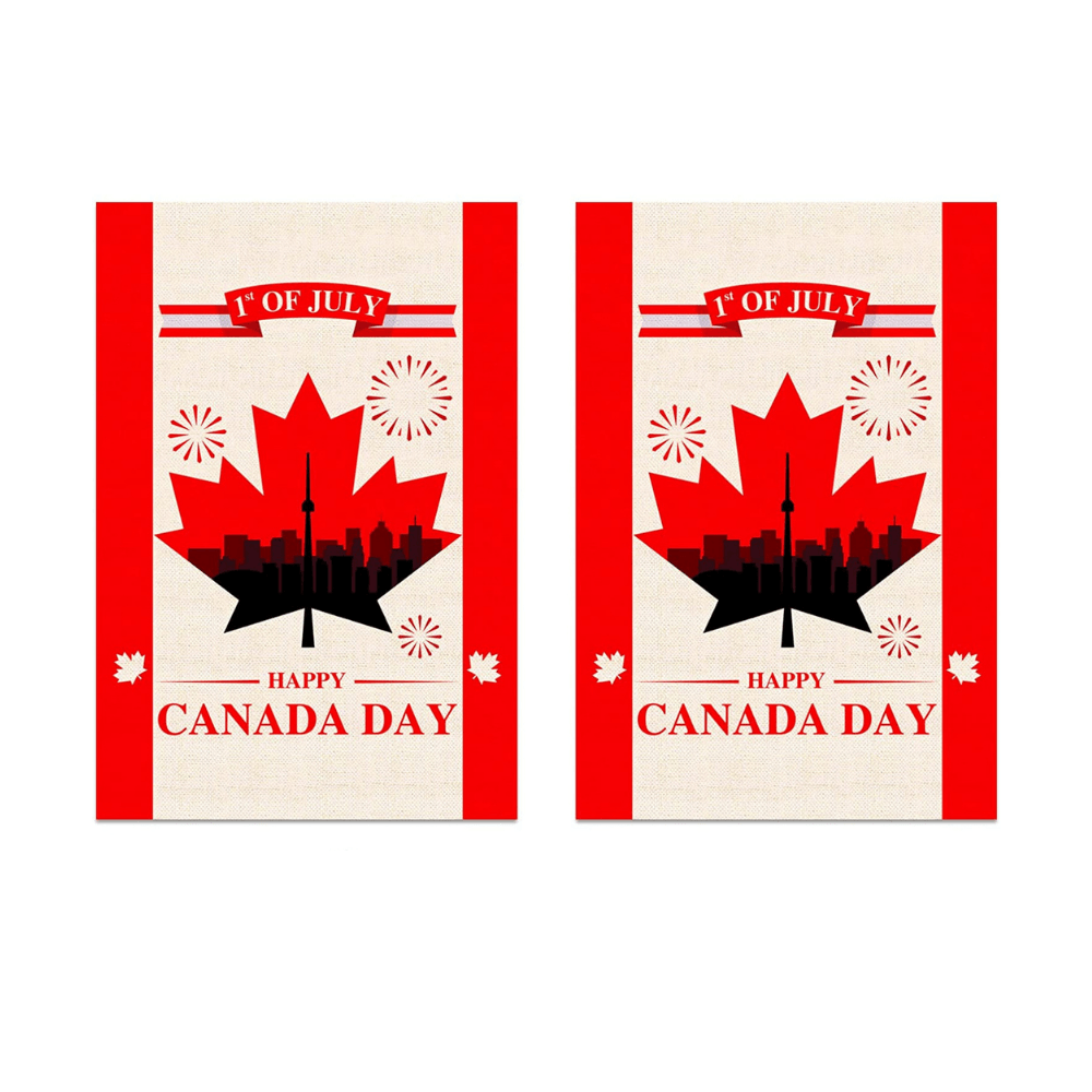 Happy Canada Day Outdoor Flags-Globe Flags