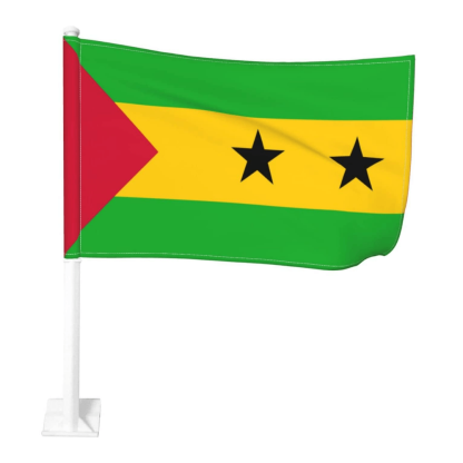Sao Tome Principe Flag Car Mount Accessory For Vehicles-Globe Flags