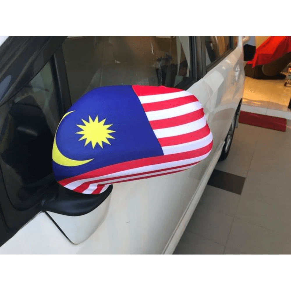 Designed Malaysia Car Side Mirror Flag For Car-Globe Flags