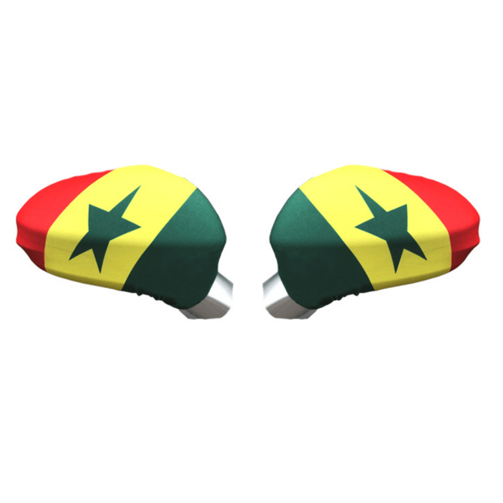 Senegal Car Mirror Flag-Globe Flags