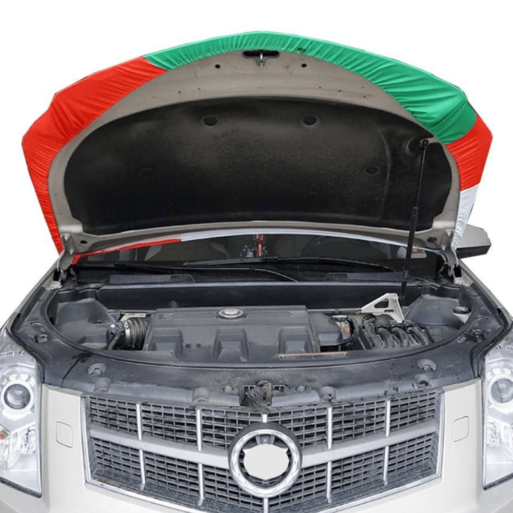 Mexico Car Hood Cover-Globe Flags