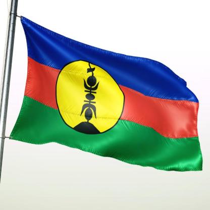 New Caledonia Car Flag-Globe Flags