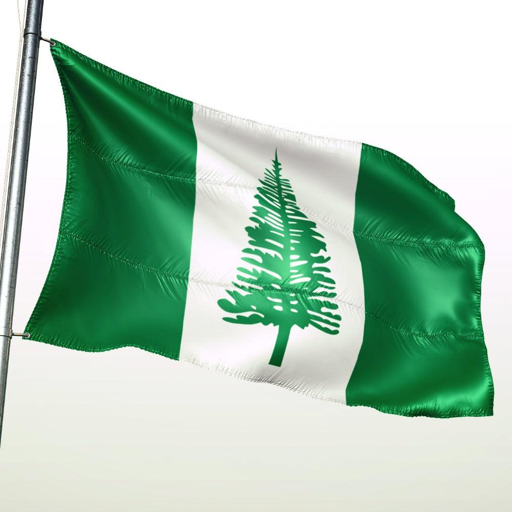 Norfolk Island Car Flag-Globe Flags