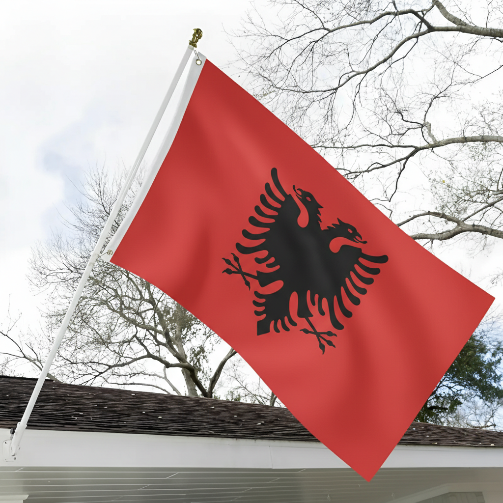 Official FIFA 2026 Albania Flag