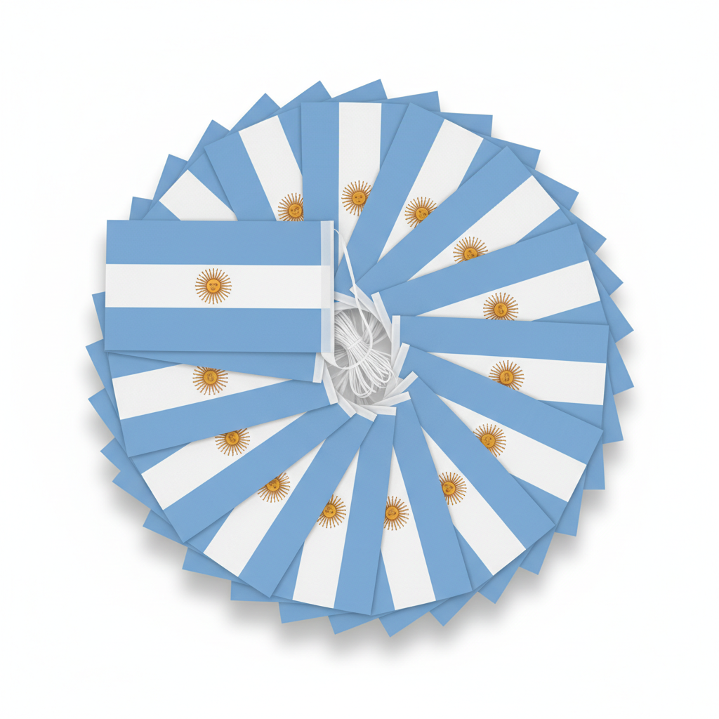 Official FIFA 2026 Argentina Flag Banner