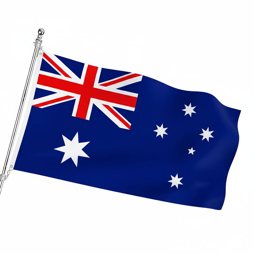 Official FIFA 2026 Australia Flag