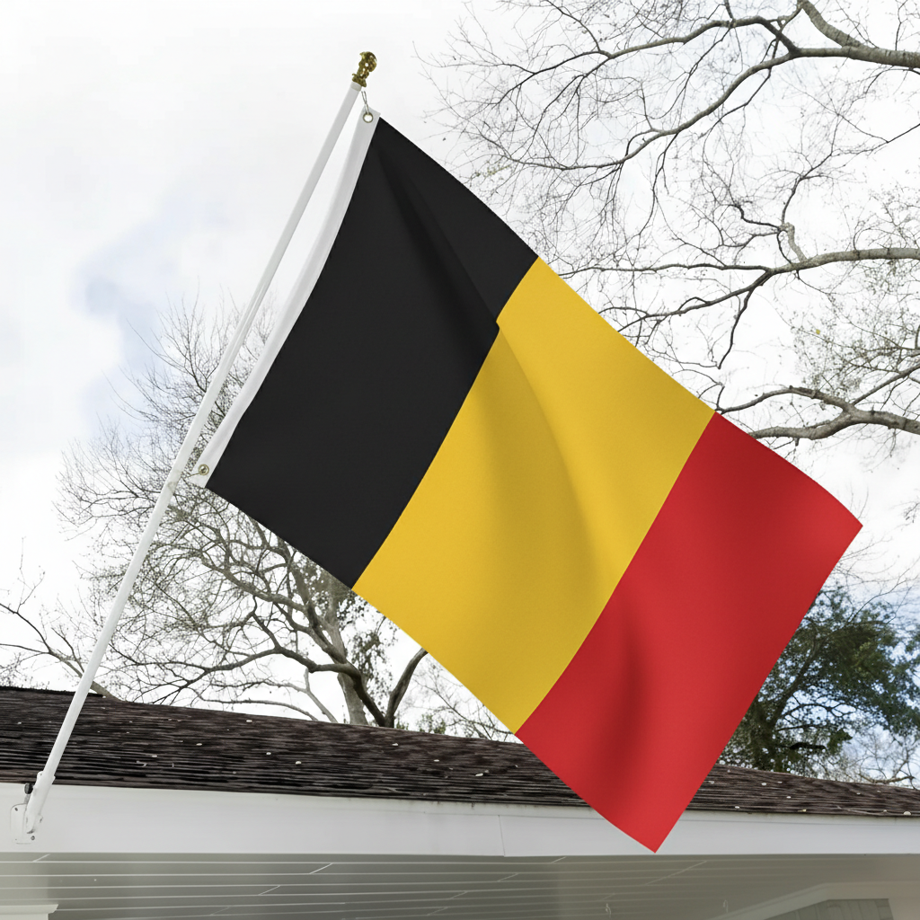 Official FIFA 2026 Belgium Flag
