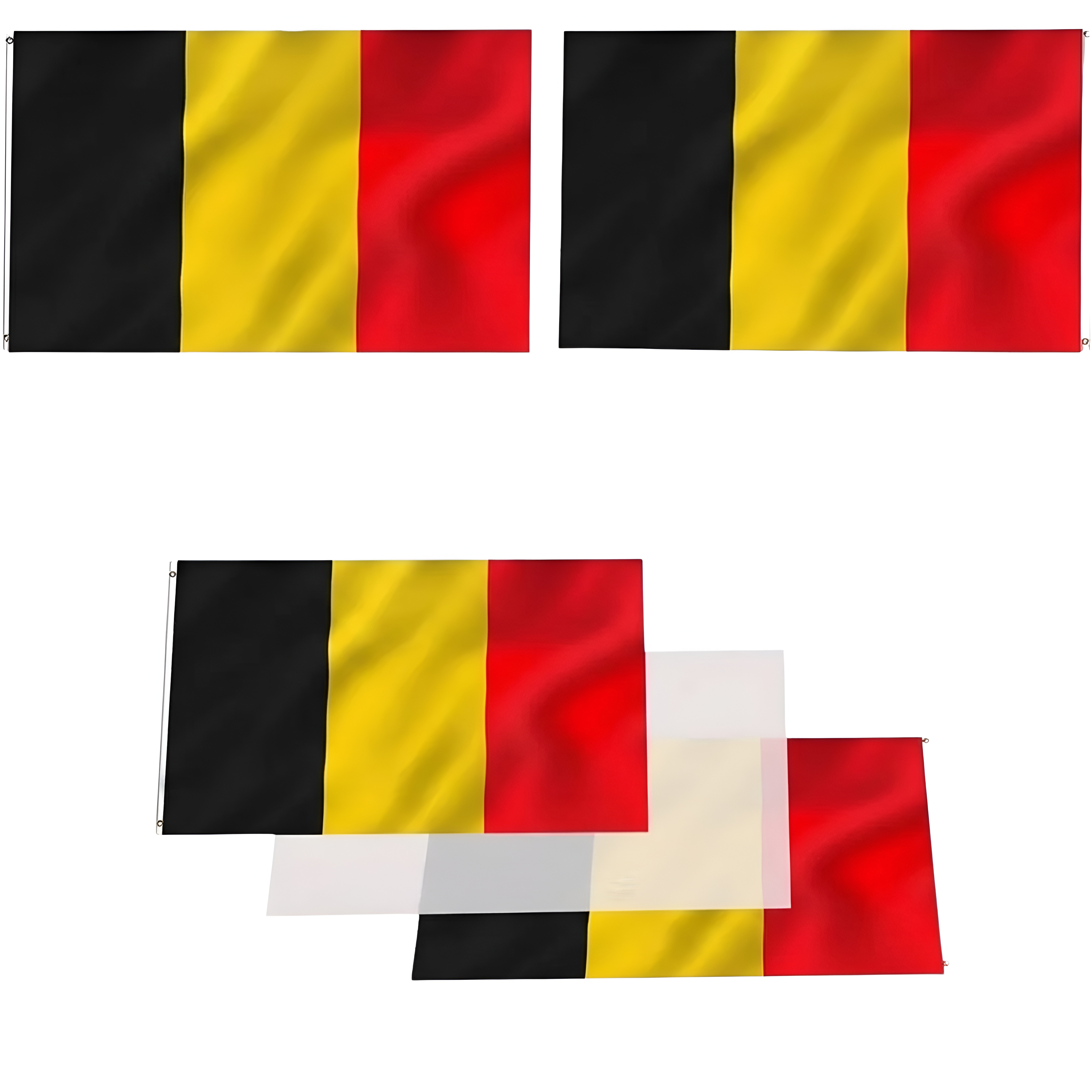 Official FIFA 2026 Belgium Flag