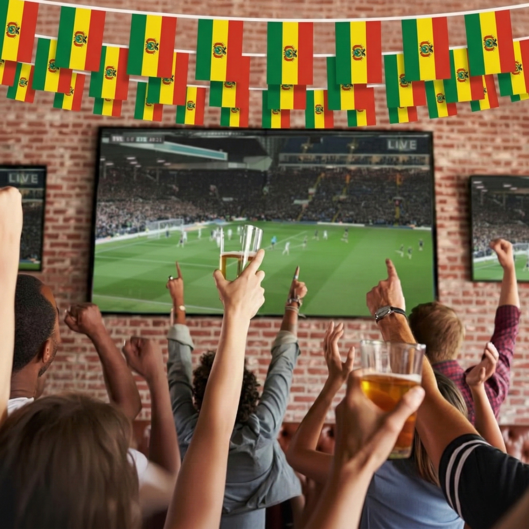 Official FIFA 2026 Bolivia Flag Banner