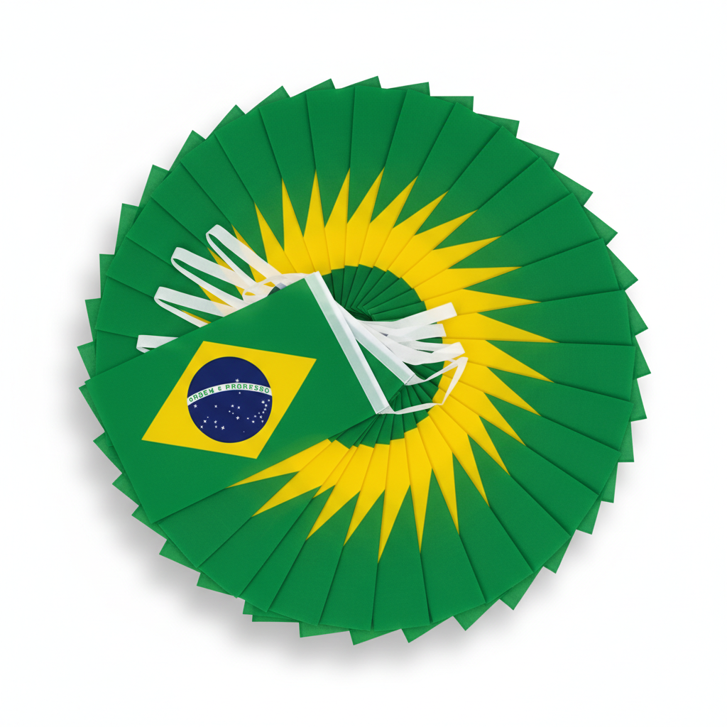 Official FIFA 2026 Brazil Flag Banner
