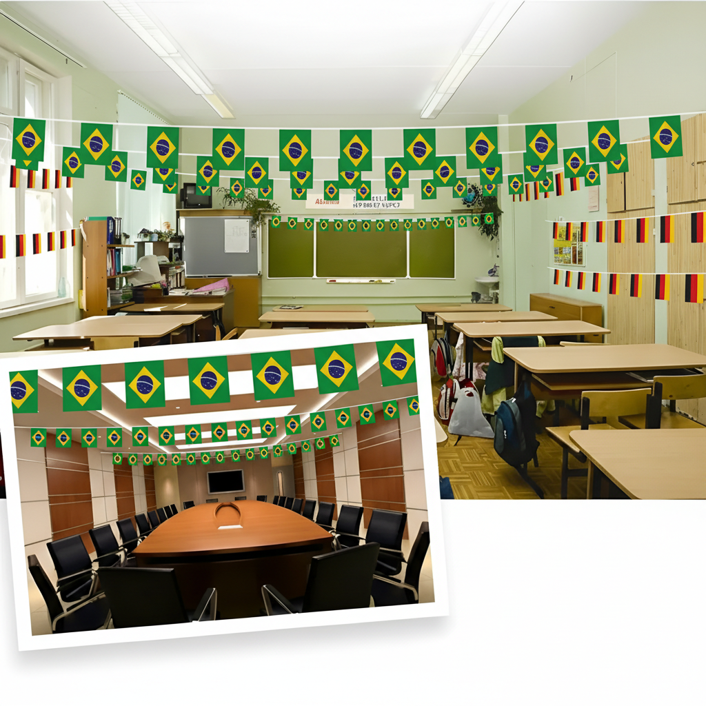 Official FIFA 2026 Brazil Flag Banner