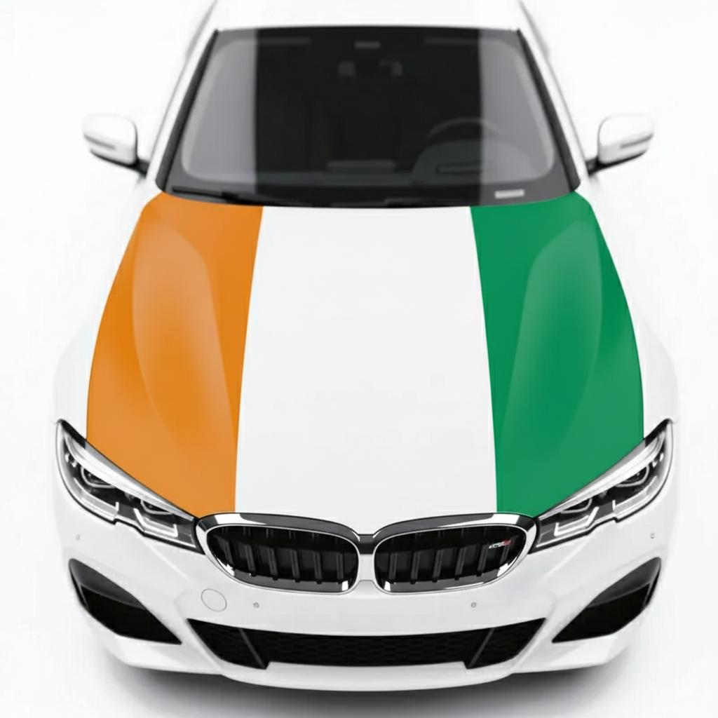 Official FIFA 2026 Côte d'Ivoire Flag Car Hood Cover