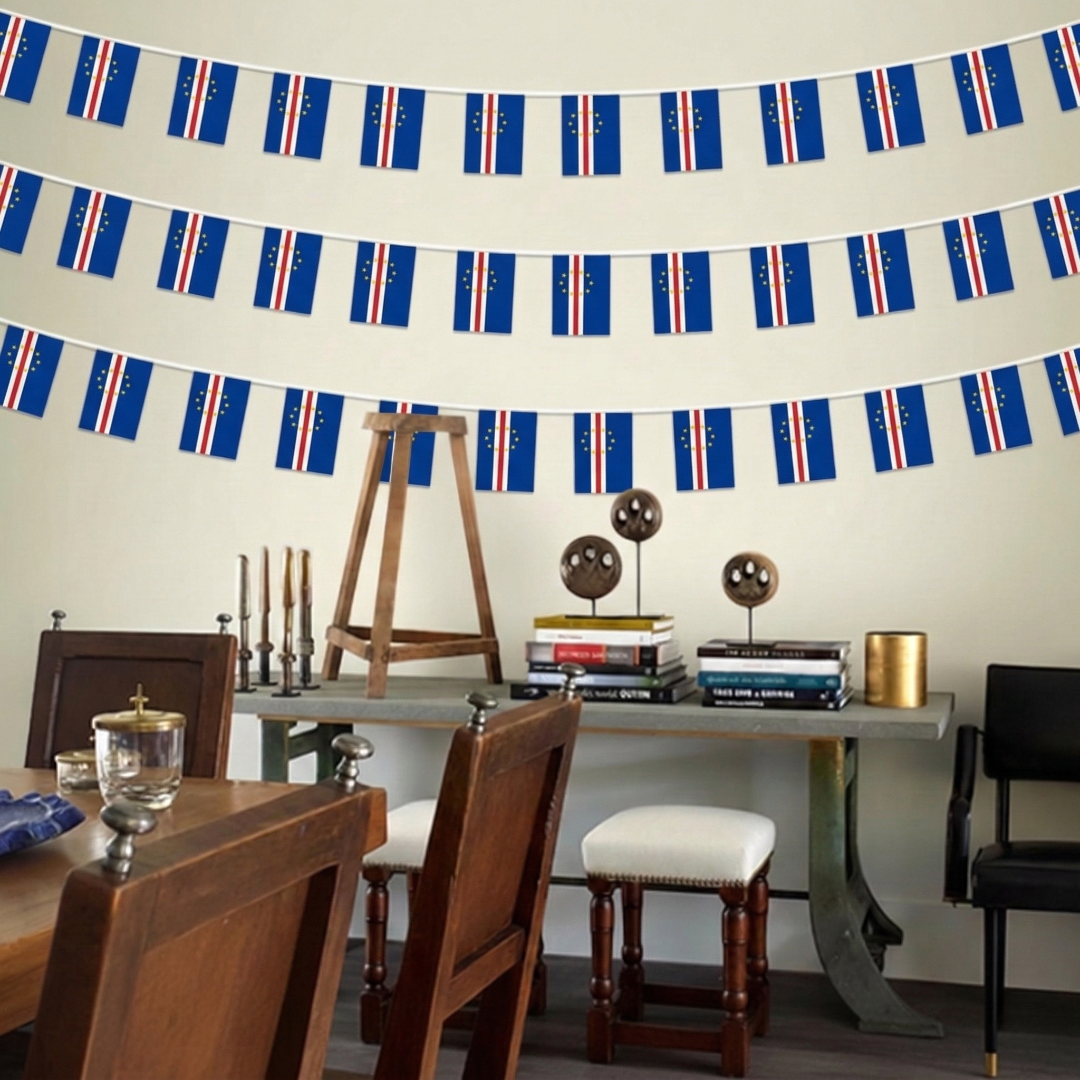 Official FIFA 2026 Cape Verde Flag Banner