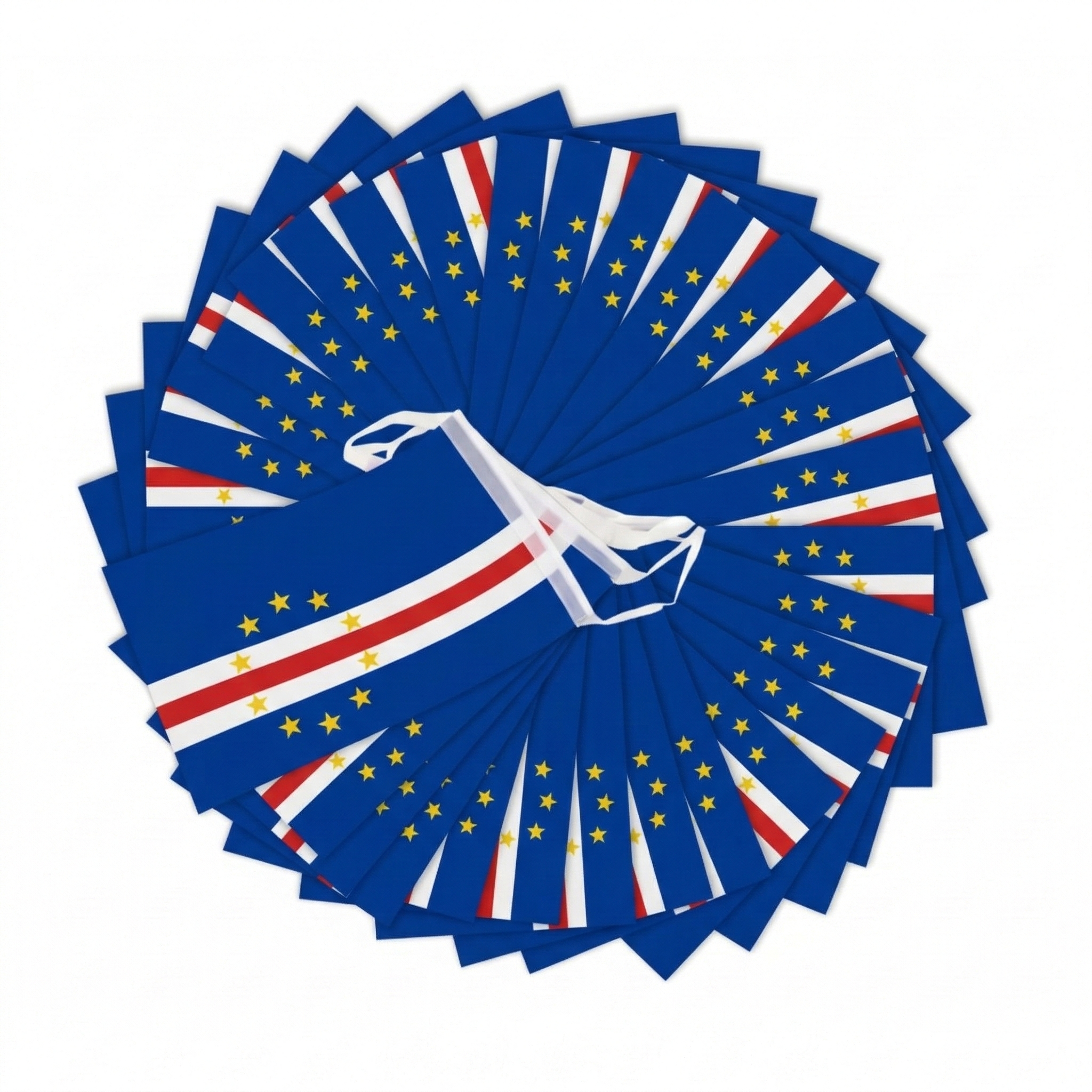 Official FIFA 2026 Cape Verde Flag Banner