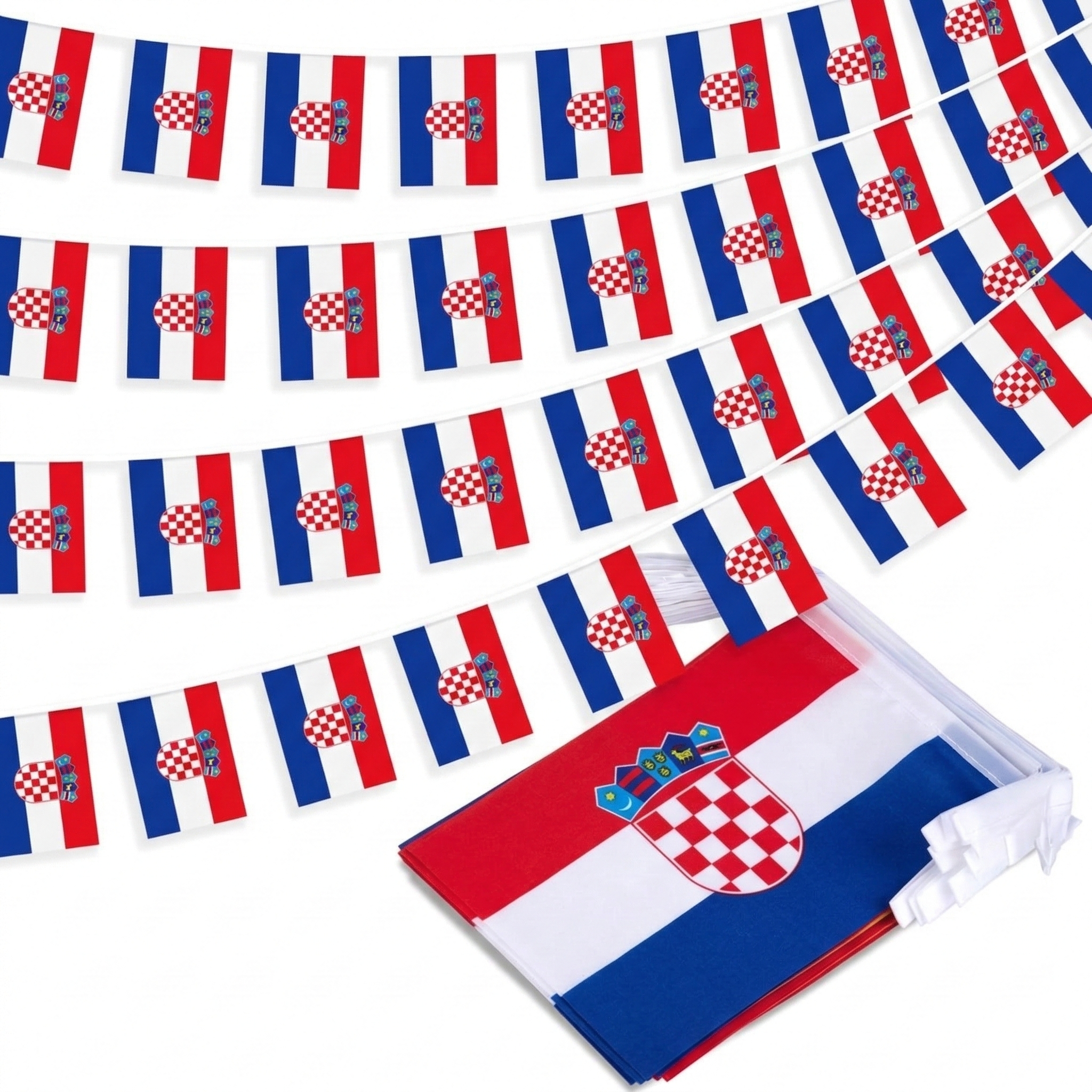 Official FIFA 2026 Croatia Flag Banner