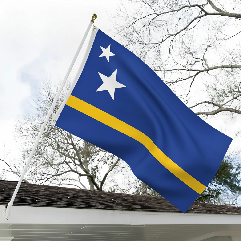 Official FIFA 2026 Curaçao Flag