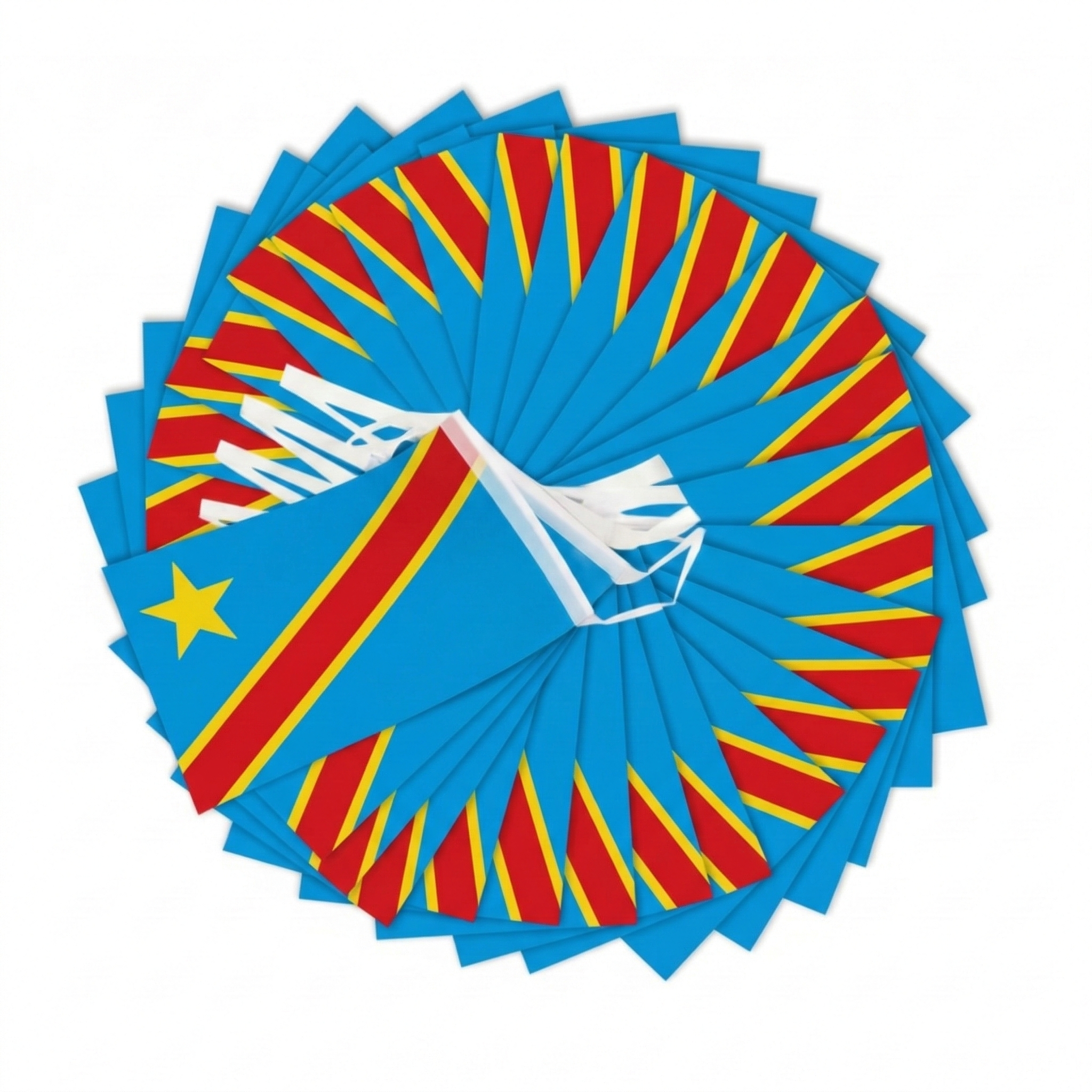 Official FIFA 2026 Democratic Republic of the Congo Flag Banner