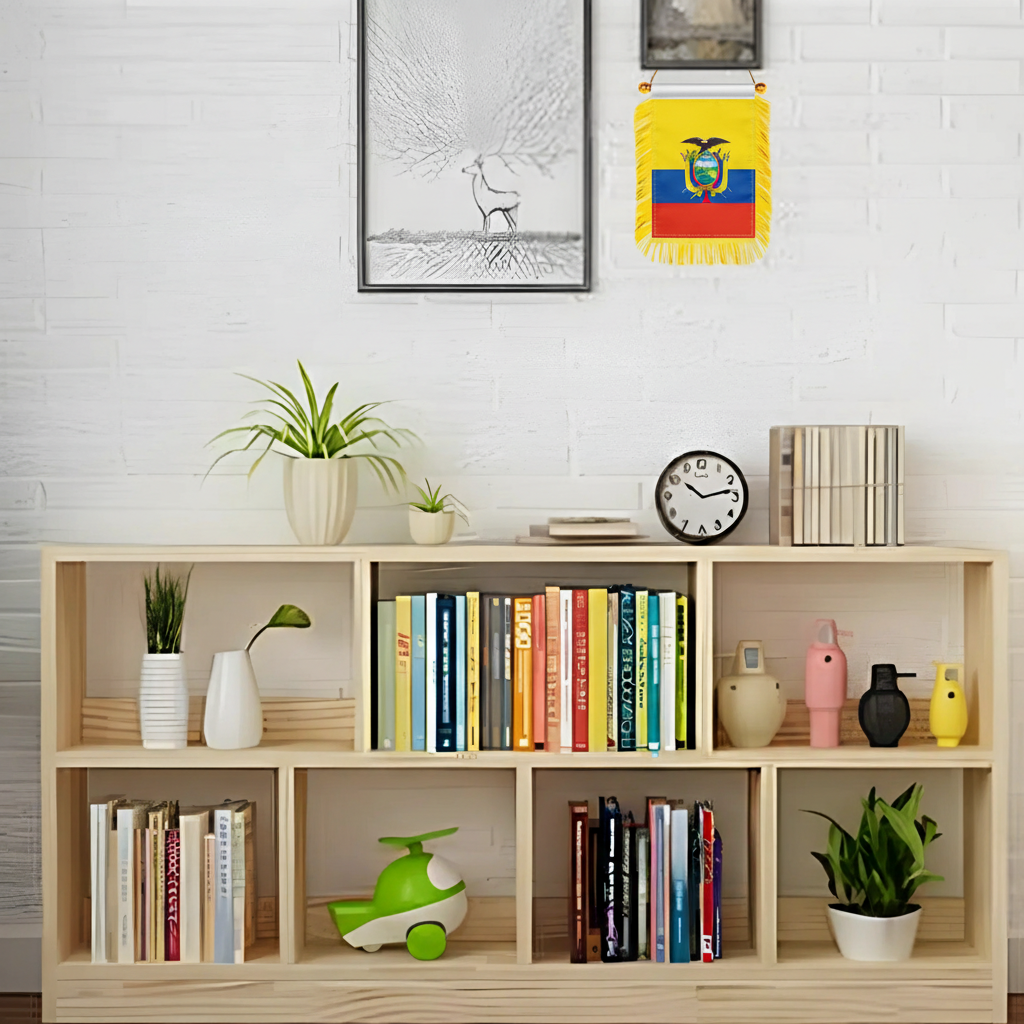 Official FIFA 2026 Ecuador Car Window Mini Decorative Flag