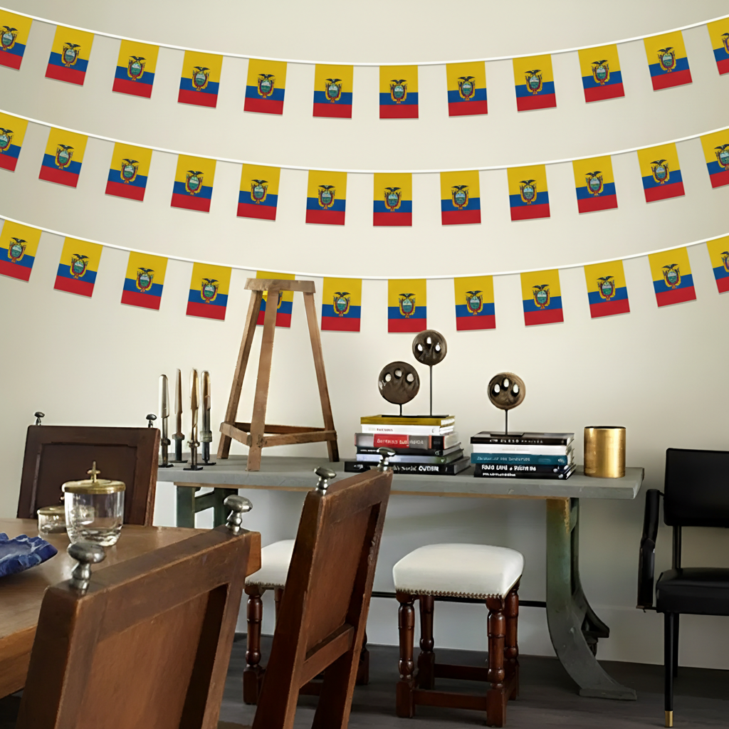 Official FIFA 2026 Ecuador Flag Banner