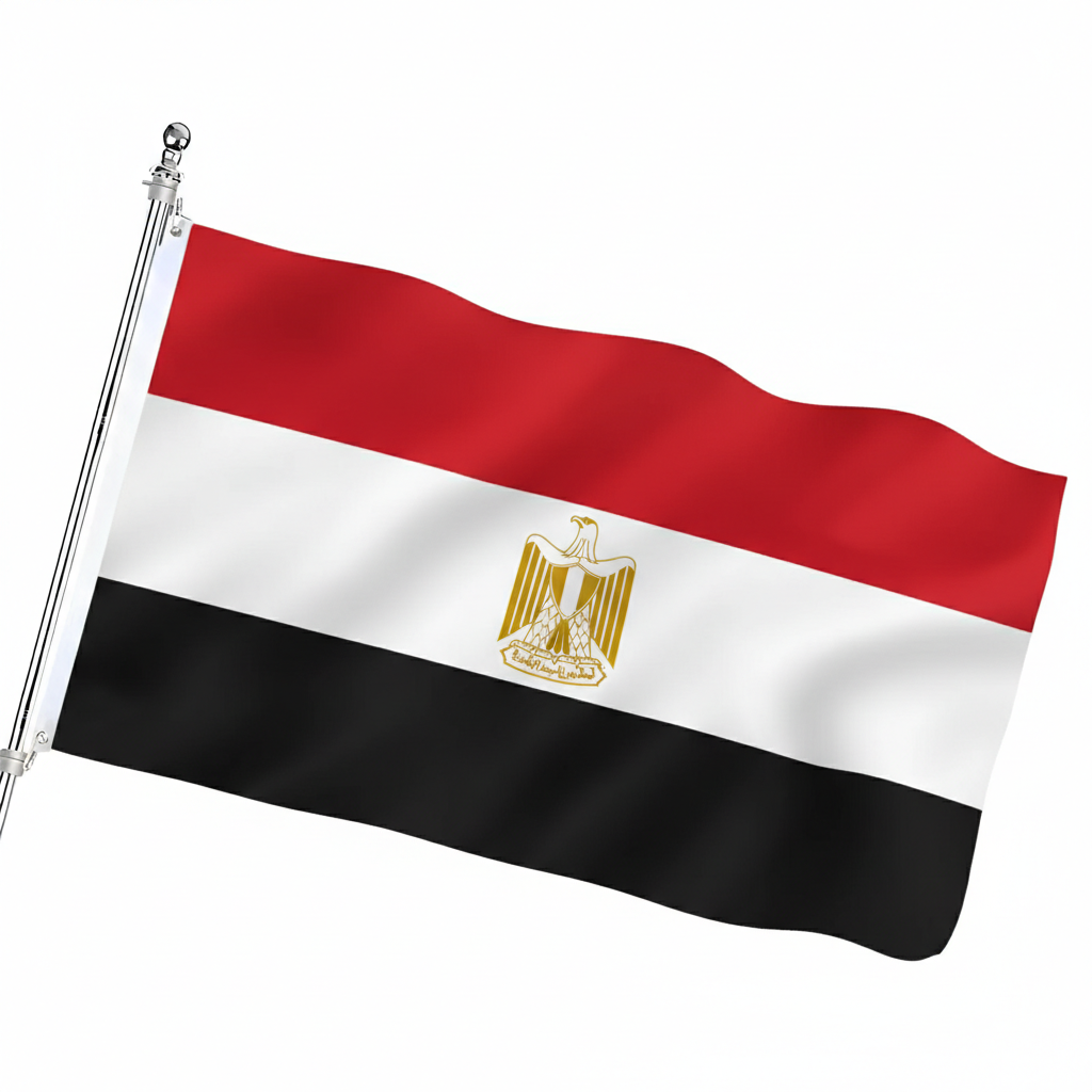 Official FIFA 2026 Egypt Flag