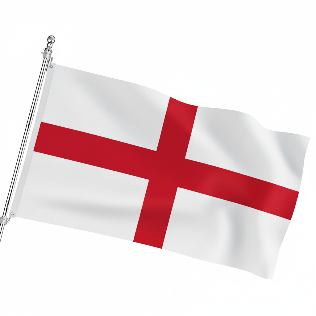 Official FIFA 2026 England Flag