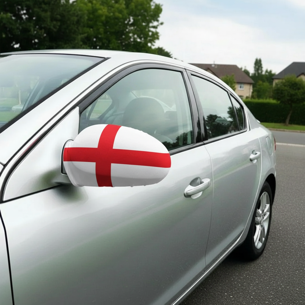 Official FIFA 2026 England Car Mirror Flag