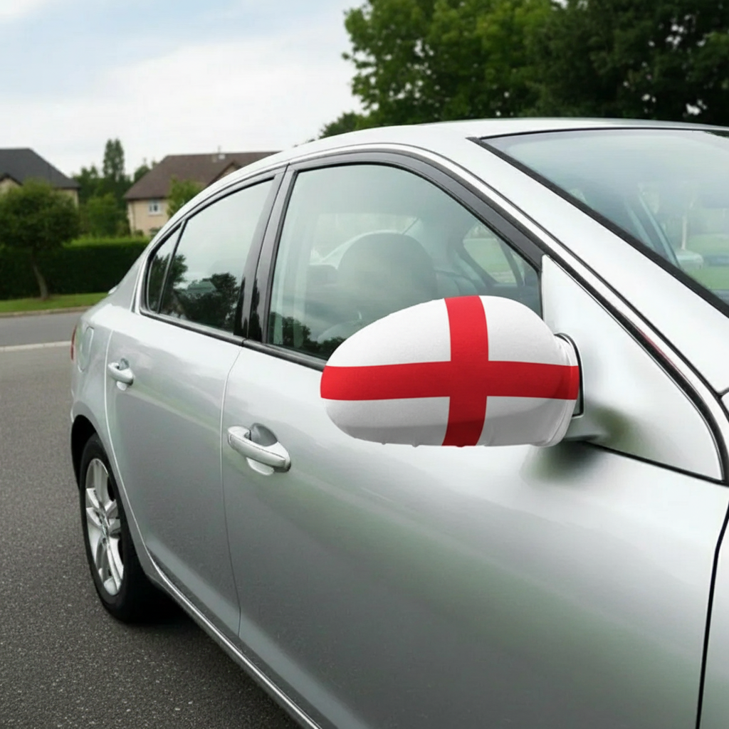 Official FIFA 2026 England Car Mirror Flag