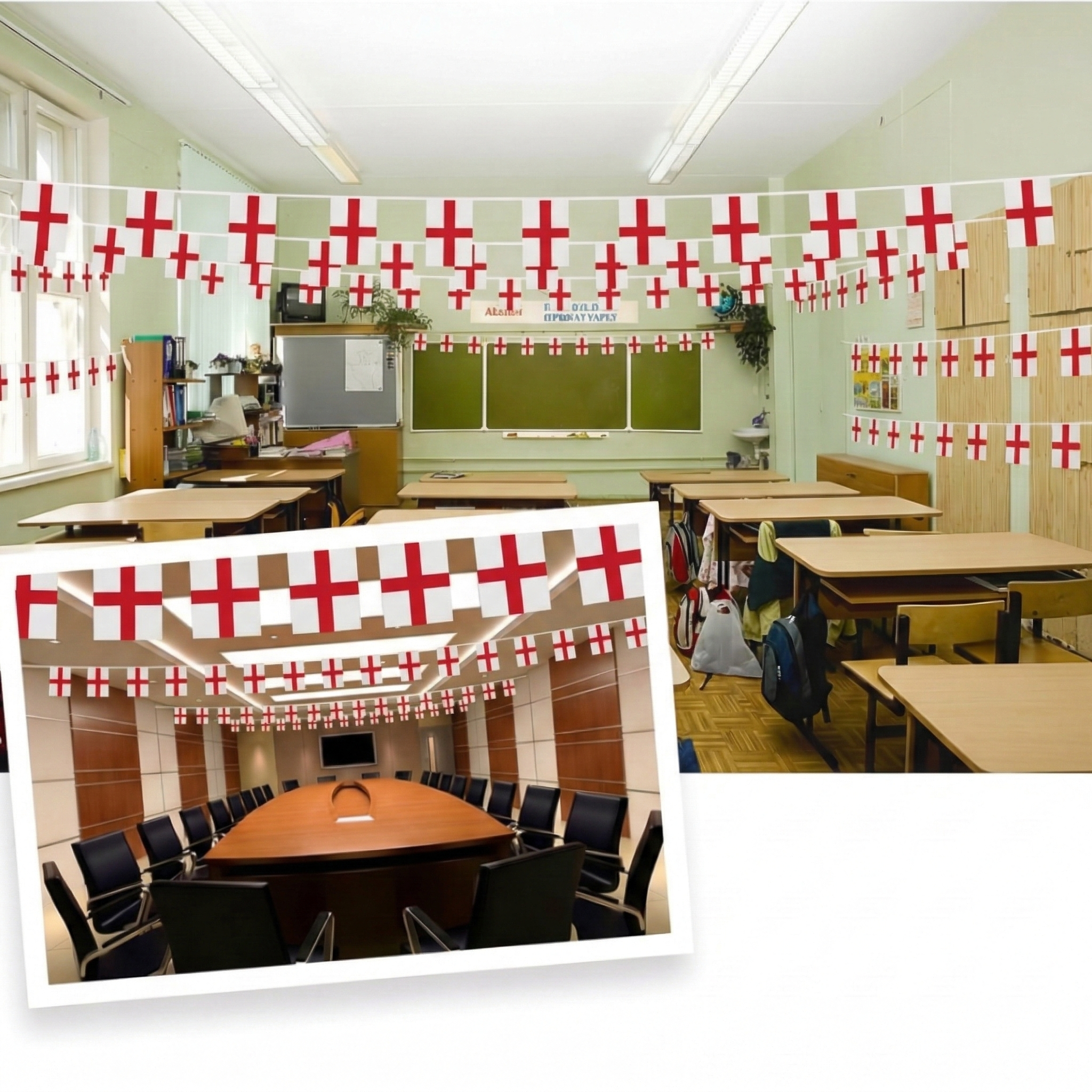 Official FIFA 2026 England Flag Banner